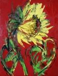 Hrdá květina, zářící slunečnice /  Proud Flower, Glowing Sunflower